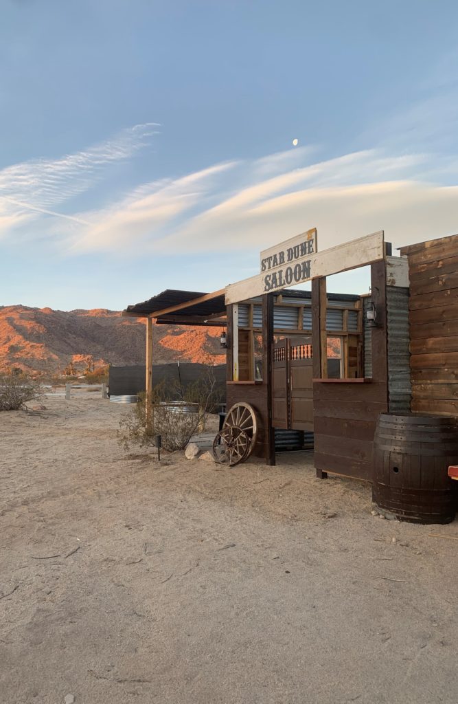 Star Dune Saloon with Moon