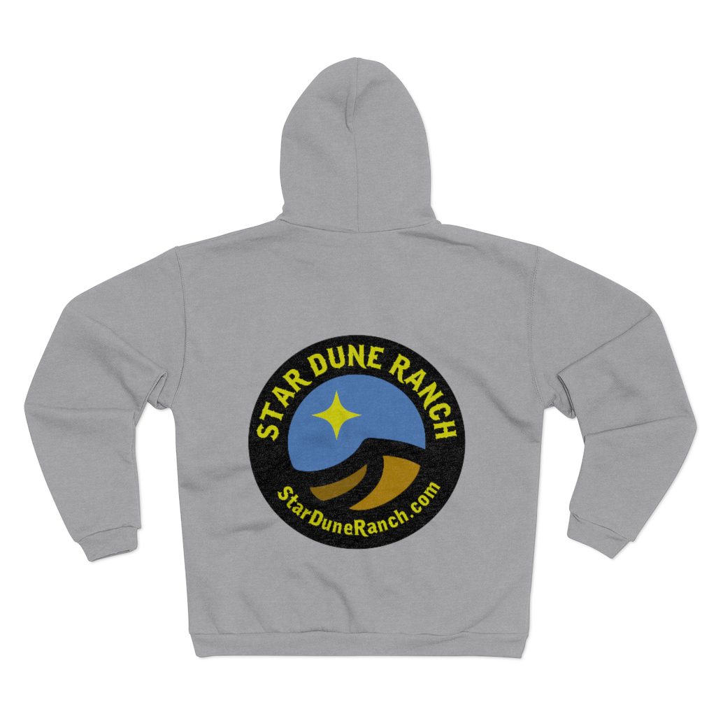 Unisex Hooded Zip Sweatshirt - Image 2