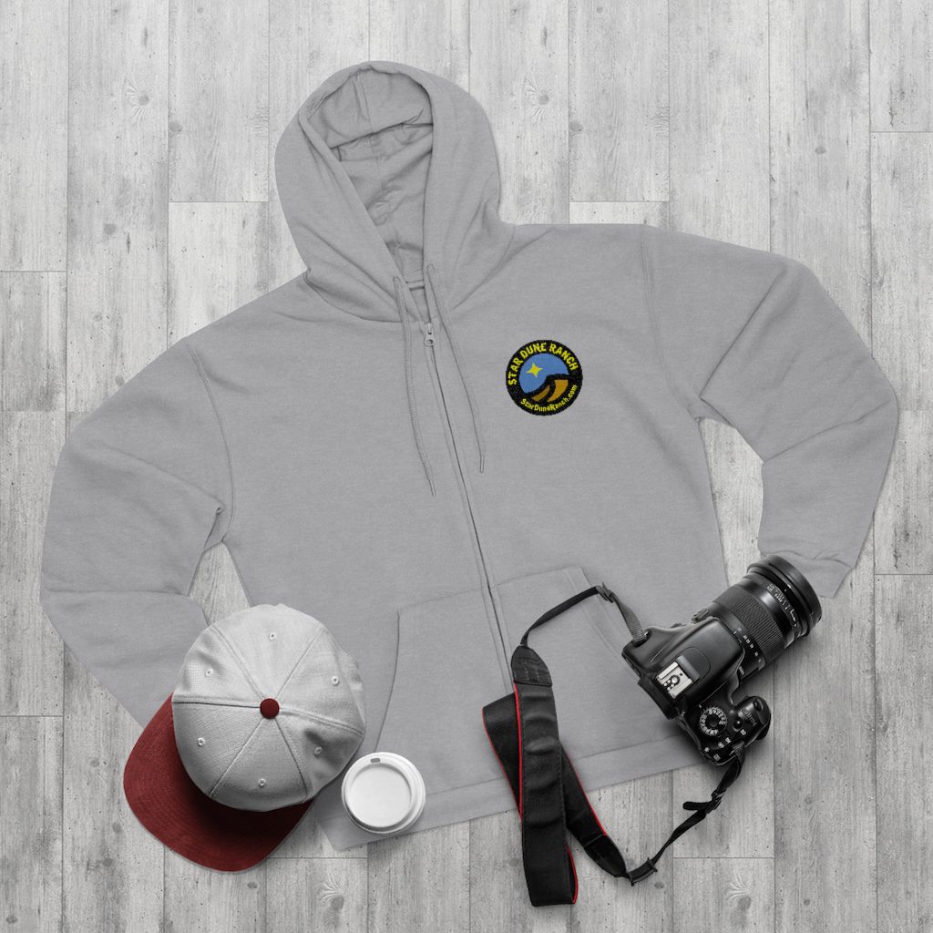 Unisex Hooded Zip Sweatshirt - Image 3