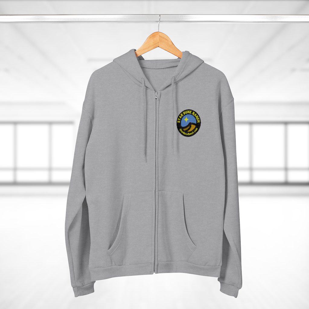Unisex Hooded Zip Sweatshirt - Image 4